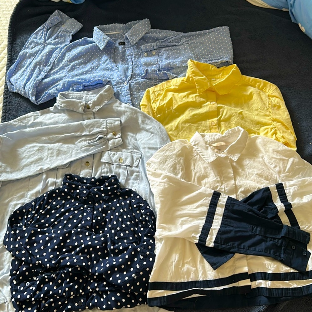 5 shirts for $10. Can sell individually